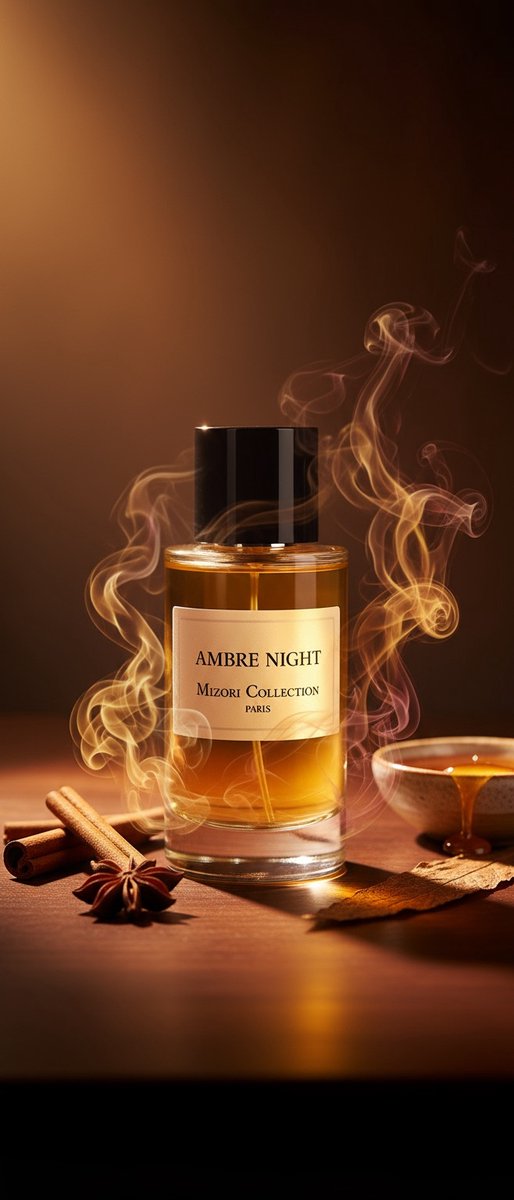 Ambre Night - Mizori Collection Paris - High Exclusive Perfume - Eau de Parfum - 50 ml - Niche