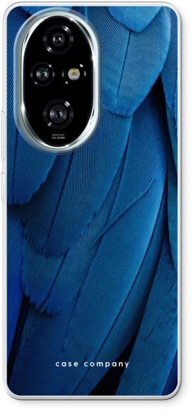 Case Company® - Hoesje geschikt voor Honor 200 Pro hoesje - Pauw - Soft Cover Telefoonhoesje - Bescherming aan alle Kanten en Schermrand