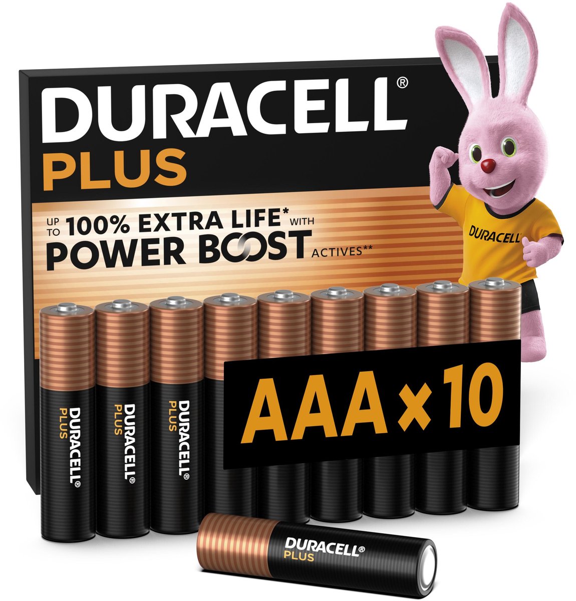 Duracell Plus Wegwerpbatterij AAA Alkaline