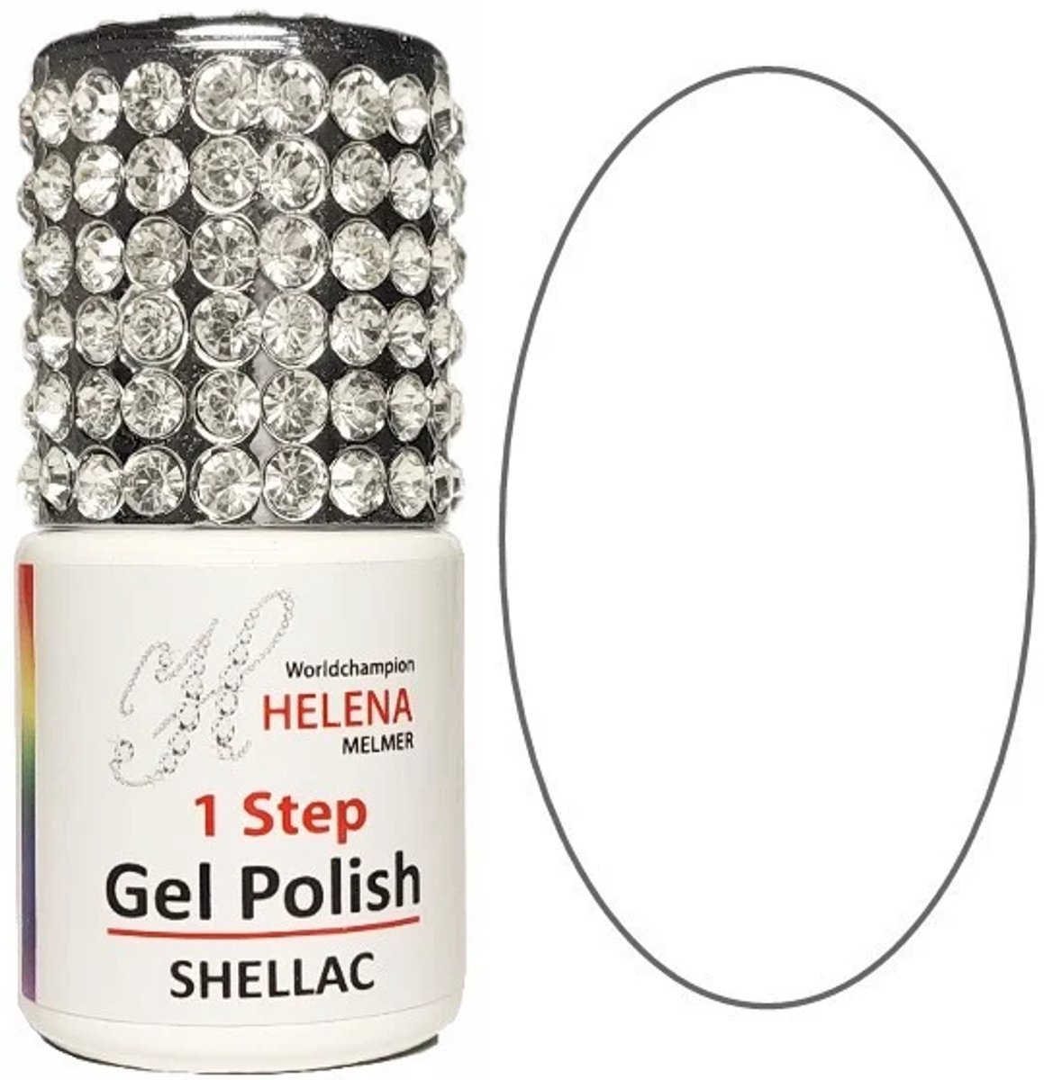 Helena - 1 step Gel Polish - Transparant Wit - 001