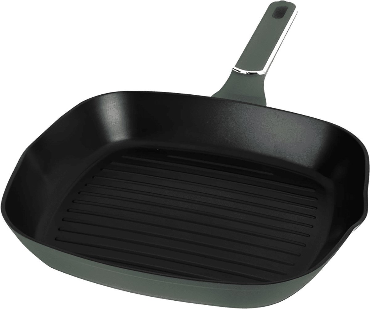 Berlinger Haus 8161 - Grillpan - 28 cm - Matt green Collection