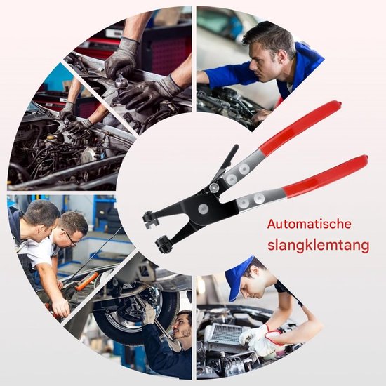 EXCITAT Slangklemmen - Klikklemmen - Antislip - Voor het verwisselen van brandstof-, olie- en waterleidingen van EXCITAT — afbeelding 2