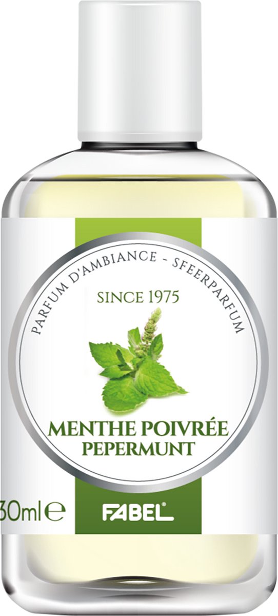 Fabel Sfeerparfum - Interieurparfums - aangename en verfijnde geur in huis - 30 ml - Pepermunt