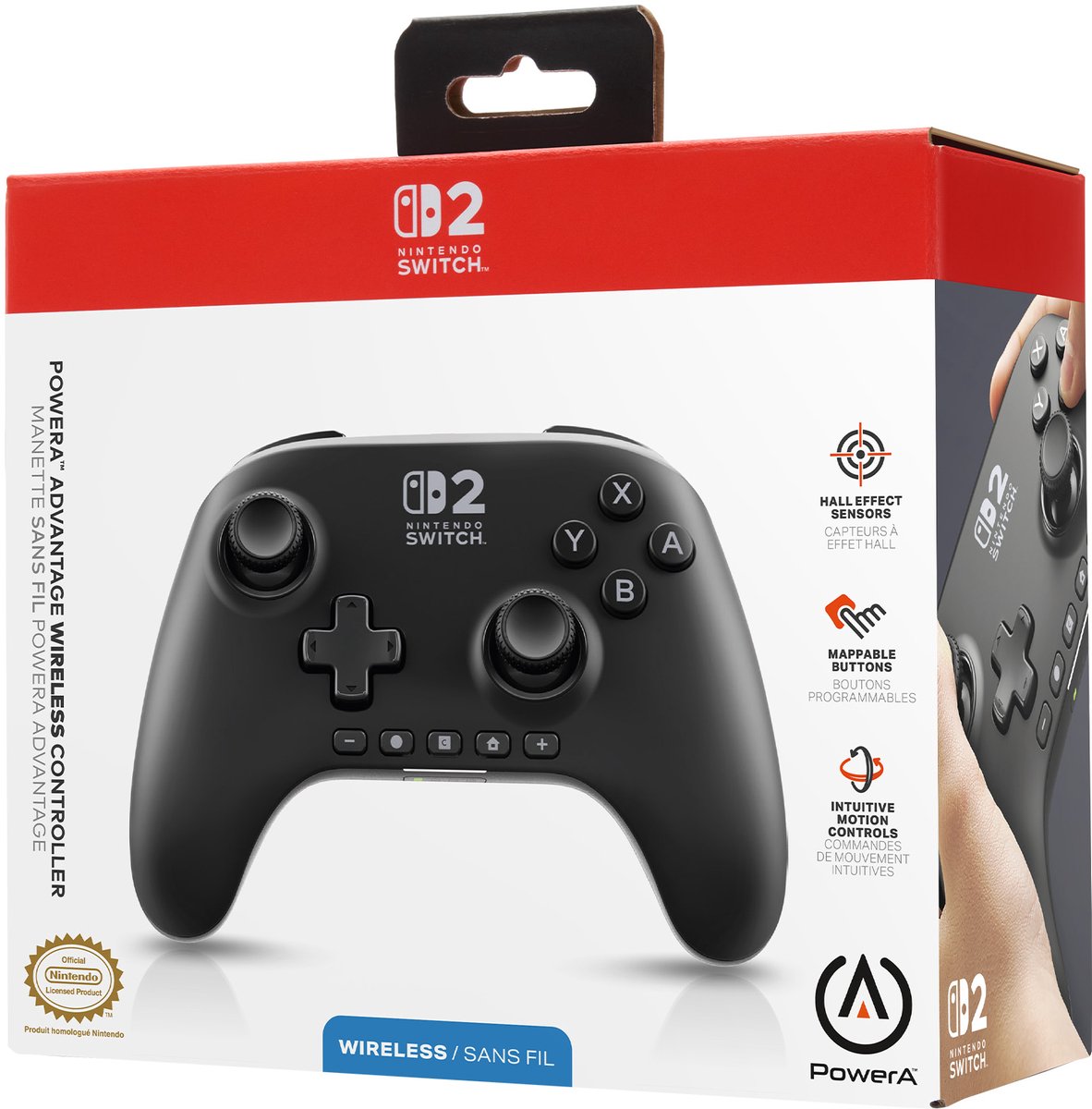 PowerA Draadloze Controller - Nintendo Switch - Zwart – foto 5