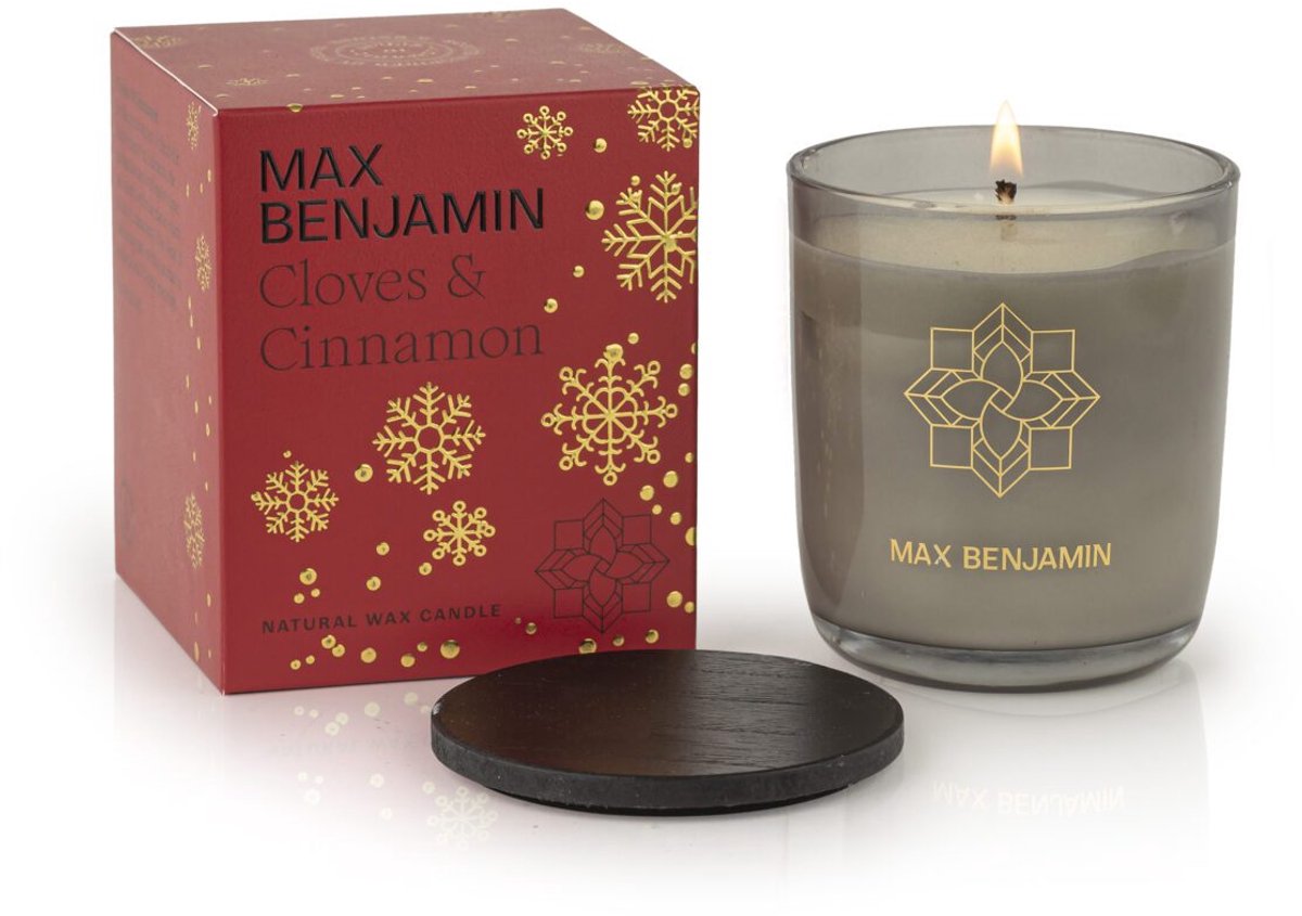 Max Benjamin geurkaars - cloves & cinnamon - 50 branduren