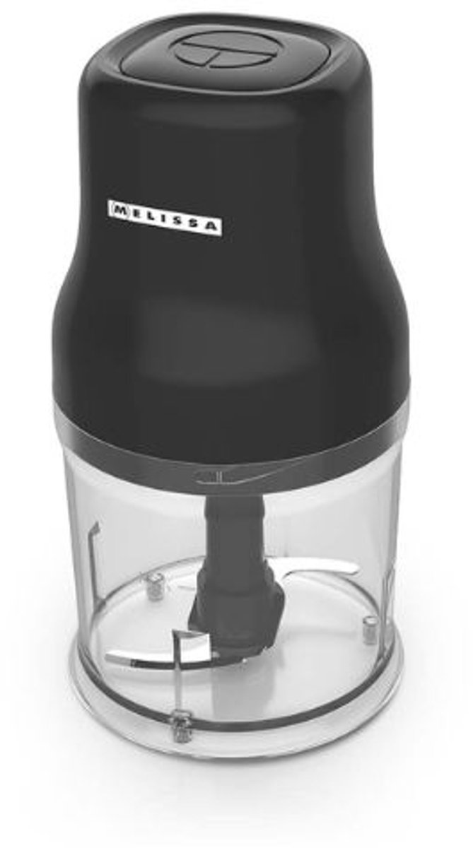 Melissa 16210101 - Mini Hakmolen - 200 W - 0.5 l - 1 Snelheid - Zwart