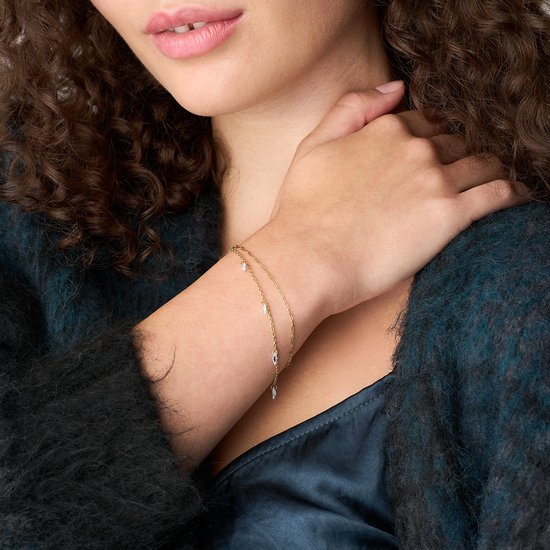 Bracelet pour femme FOSSIL ELLIS (bijou) - Couleur or