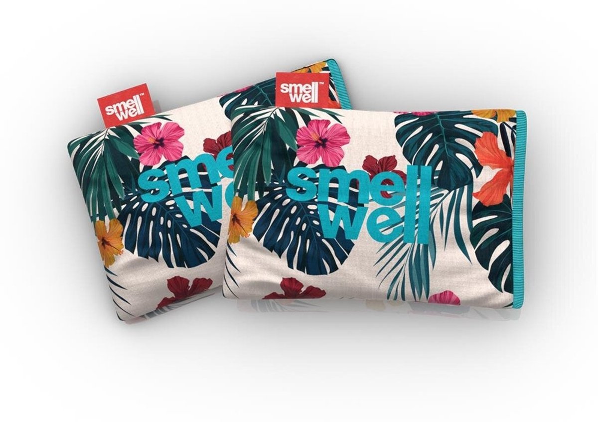 SmellWell - Active - schoenverfrisser - schoenendroger - geurvreter - stinkende schoenen - schoenverzorging - Hawaii Floral