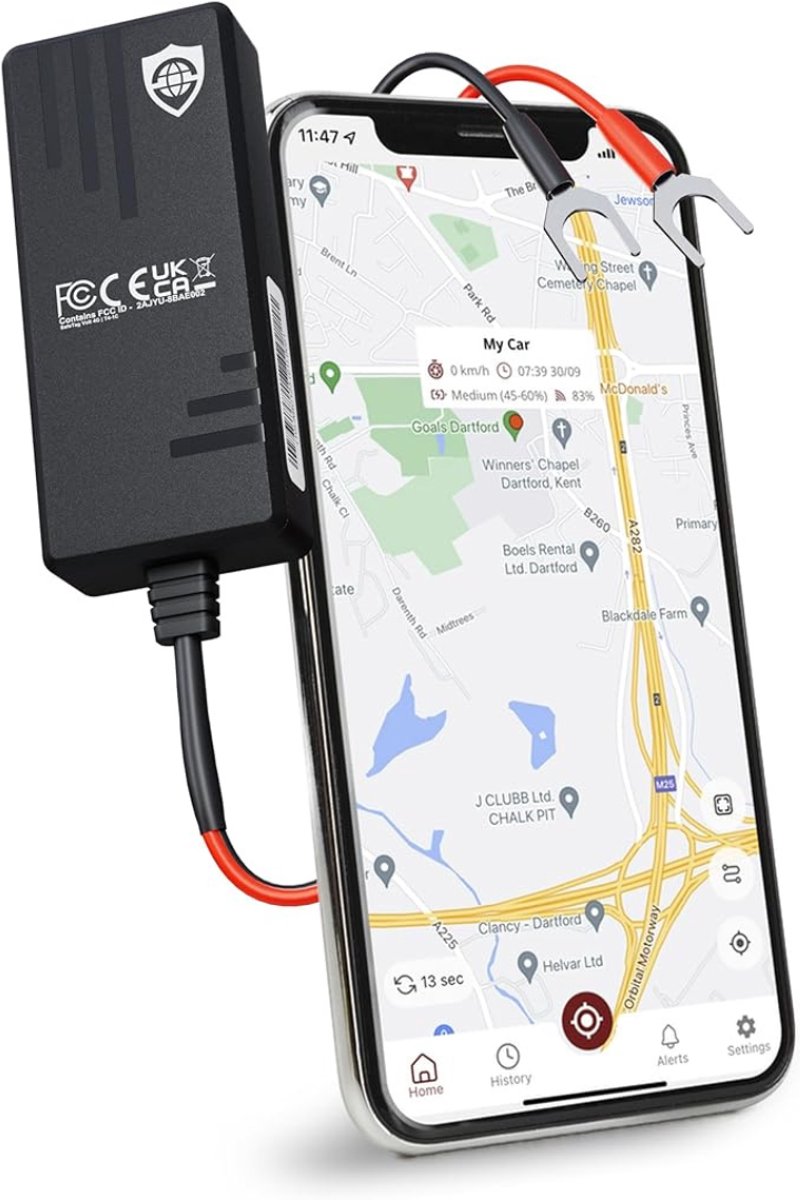 MMP®GPS Tracker auto - GPS Tracker - GPS Trackers - Zwart - 8cm x 3cm x 2 cm