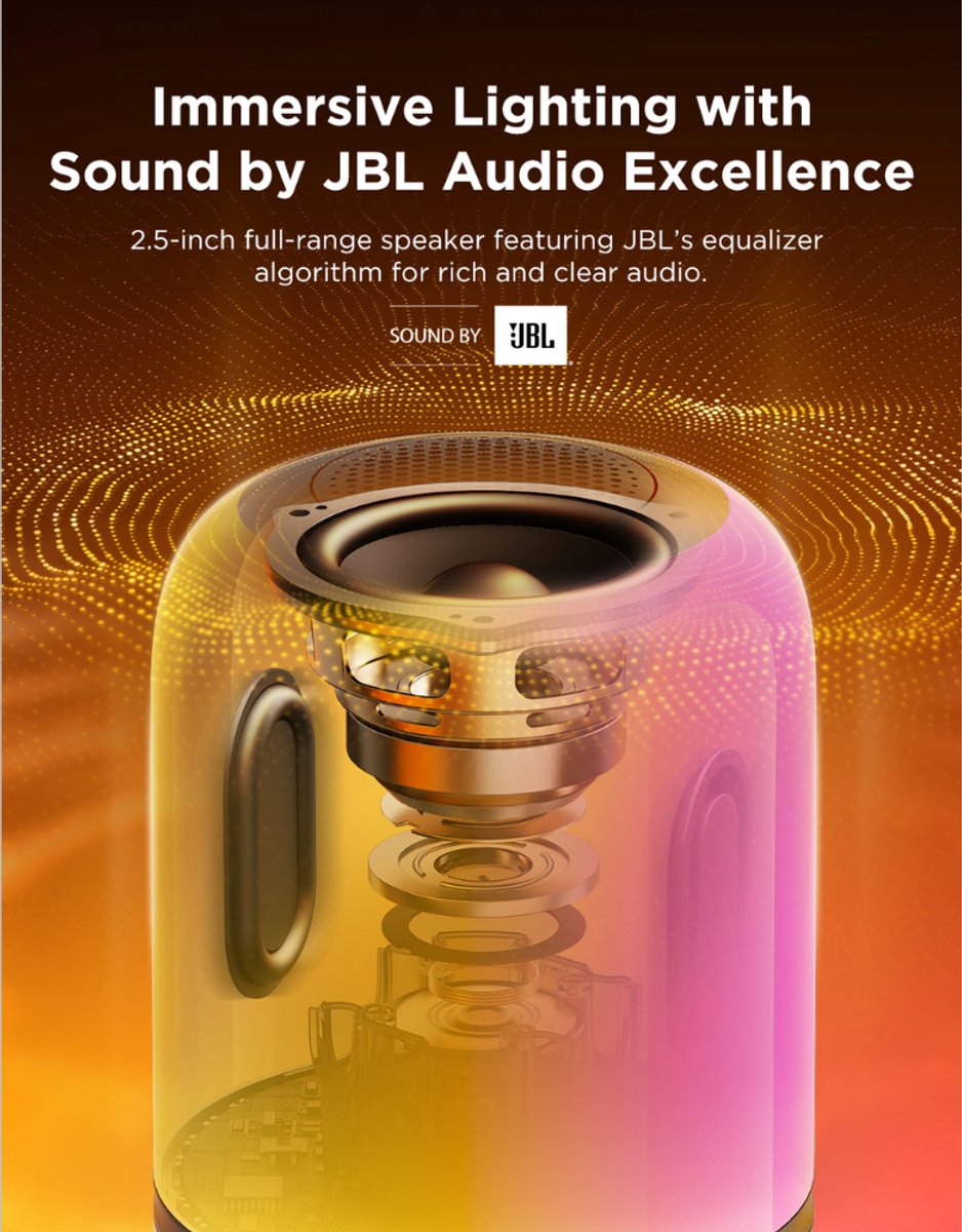 JBL Govee slimme tafellamp 27 cm Matter RGBICWW thumbnail 5