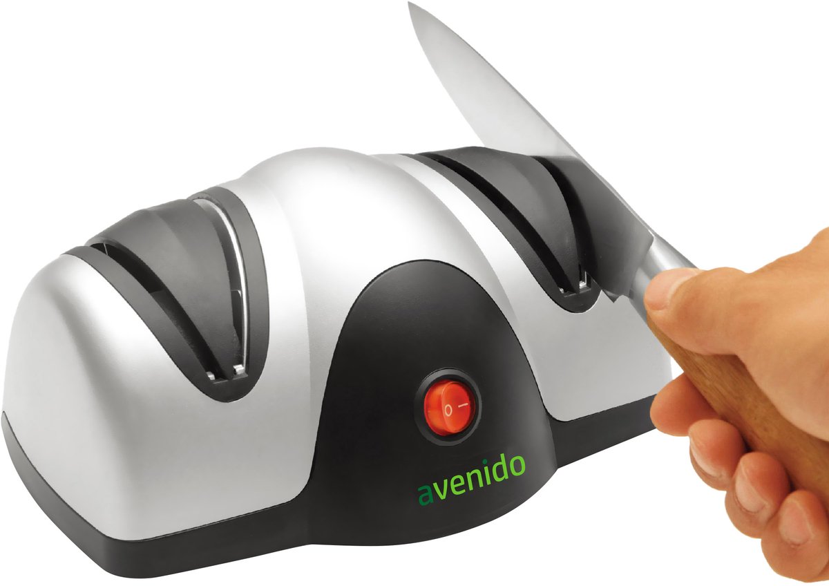 Avenido AV4529 - Elektrische Messenslijper - 2-Fasen Systeem - 40W - Antislip Zuignappen