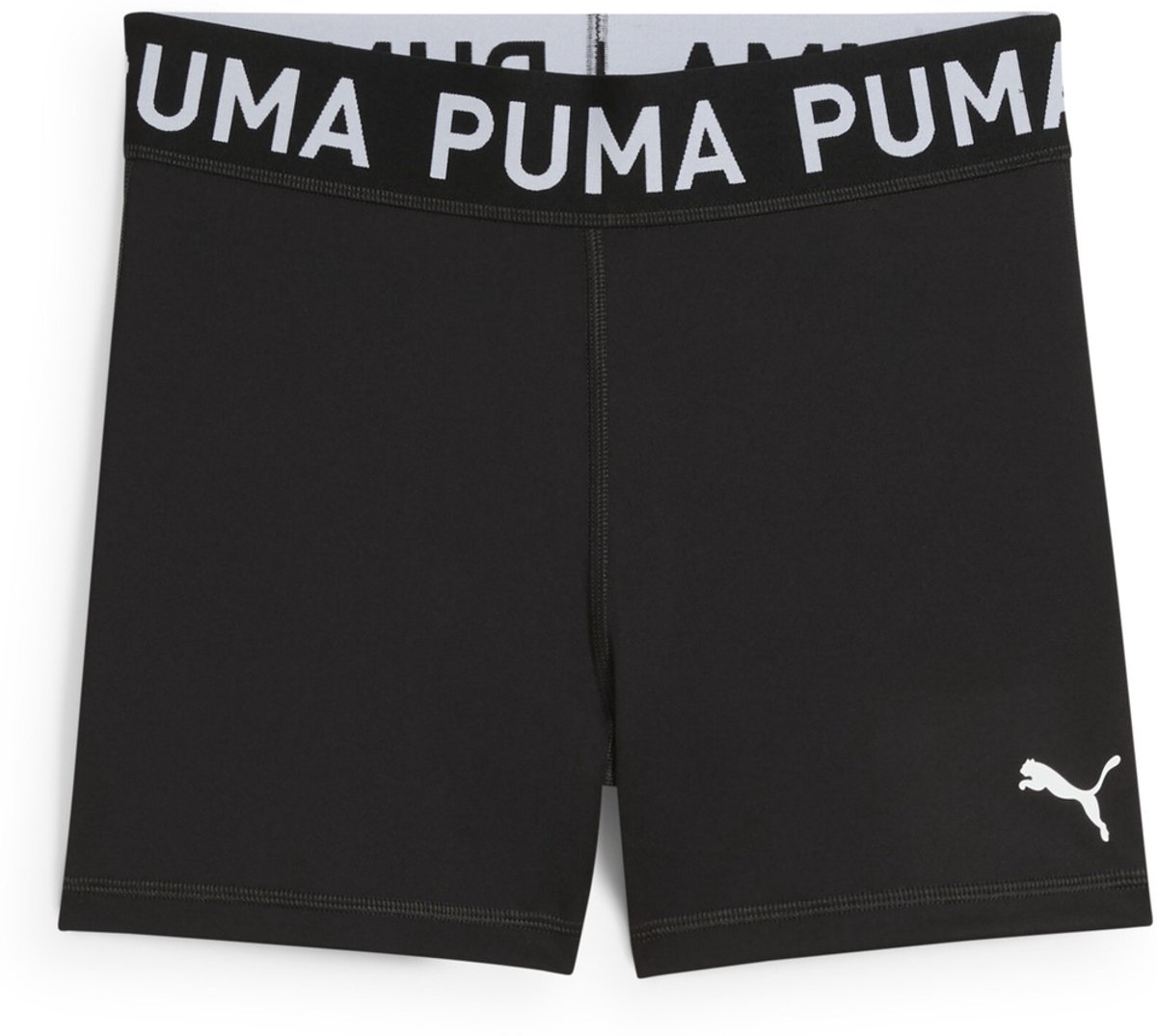 Puma Damen Sport Shorts W STRONG Short TIGHT HW 3” 526002 Puma Zwart