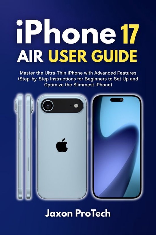 iPhone 17 Air User Guide - cover