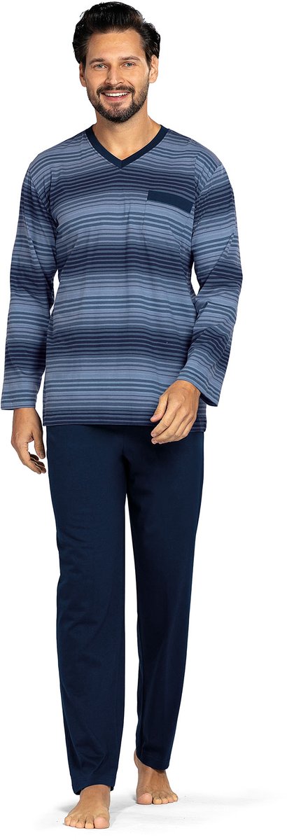 Heren Pyjama New Orleans Blue