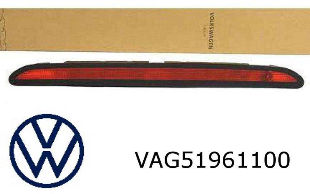 Volkswagen Touran (7/15-) derde remlicht Origineel! VAG51961100