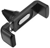 JUALL Telefoonhouder Auto Ventilatie - GSM Houder - Mobiel Houder - Houder Telefoon - Universeel - Zwart