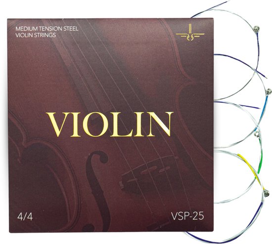 VSP-25 vioolsnaren 4/4 – medium tension steel