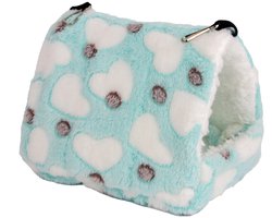 Daity 1 Pack - Hamsterkooi - Knaagdieren nest - konijnenhok - 16*13*16cm - Geschikt voor kleine huisdieren zoals hamsters - goudberen