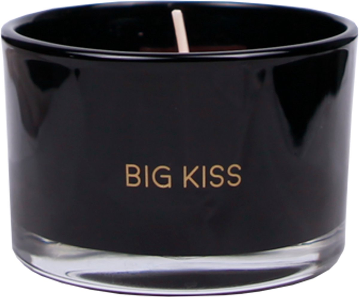 MY FLAME - Sojakaars met waxfiguurtje - BIG KISS - Warm Cashmere - Branduren: 25u