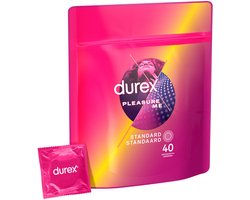 Durex - Condooms - Pleasure me 40st x3 - Voordeelverpakking
