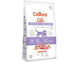 Calibra Life Junior Small & Medium Hondenvoer Lam 2,5 kg