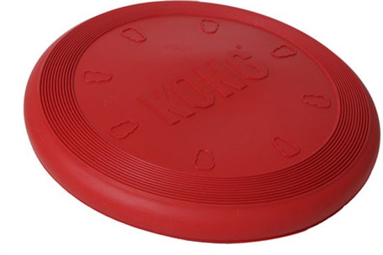 Kong Flyer Frisbee - Jouet pour chien - Rouge - Ø25 cm