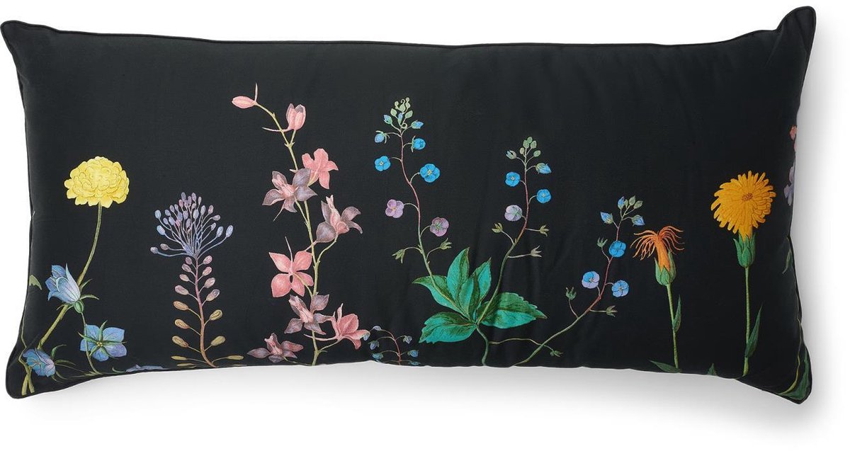 Essenza Augustina Sierkussen Antraciet - 40x90 cm