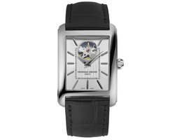 Frédérique Constant Carree Heart Beat FC-311S4C26 Horloge - Leer - Zwart - Ø 32 mm