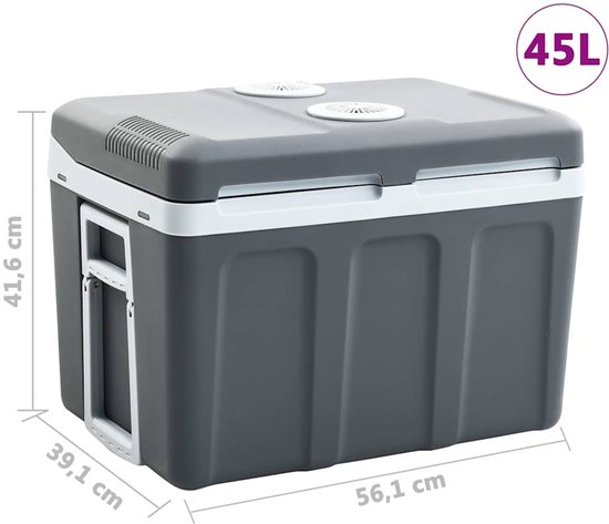 vidaXL - Koelbox - thermo-elektrisch - draagbaar - 12 - V - 230 - V - E - 40 - L van Vidaxl — afbeelding 2