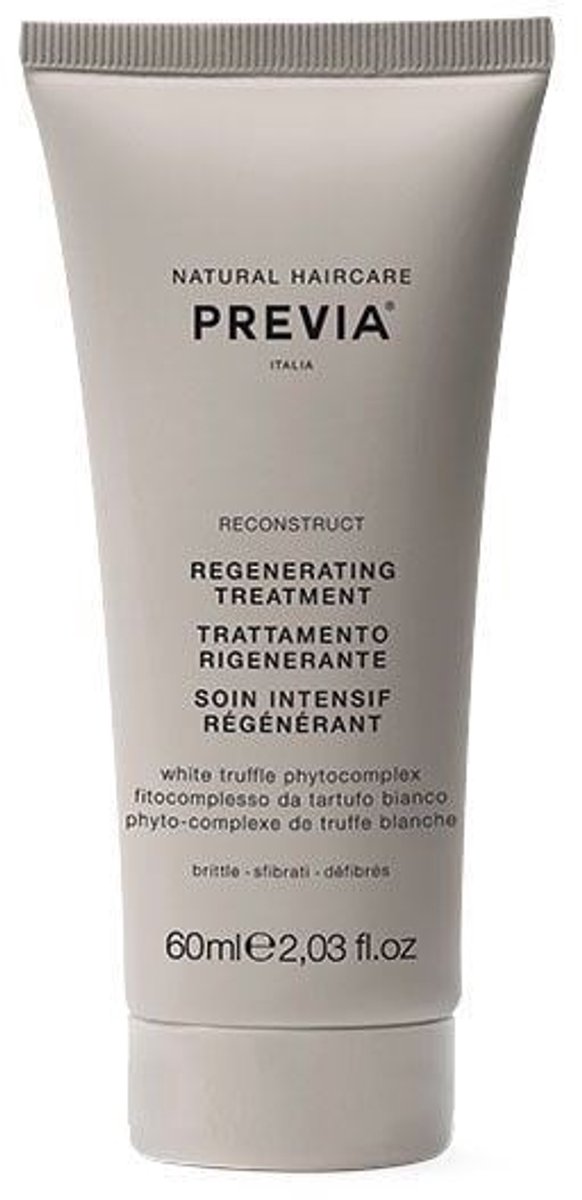 Previa Natural Haircare Masker Reconstruct Regenerating Treatment 60ml