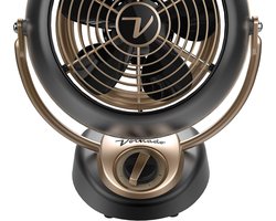 Vintage metalen ventilator voor bureaus - 12 inch