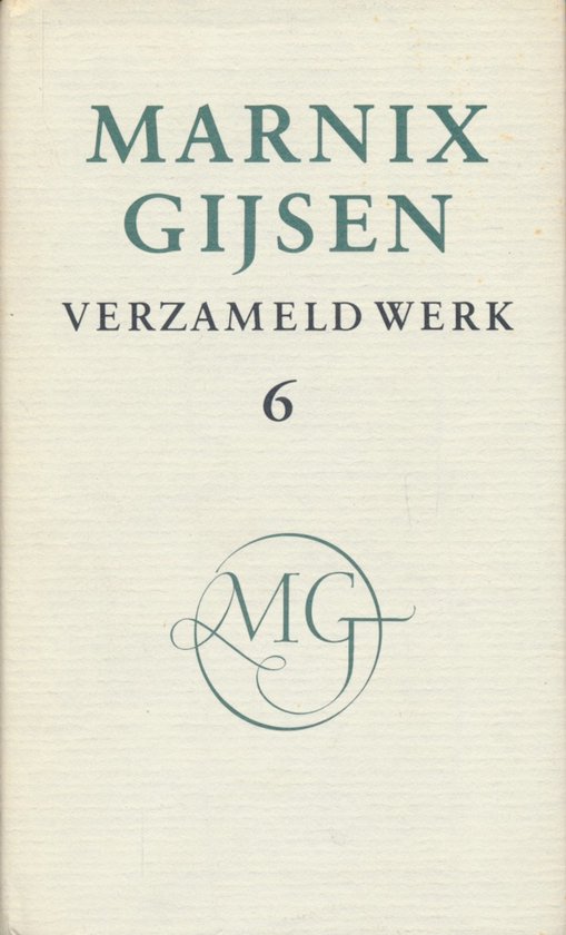 Omslag van Verzameld werk deel VI