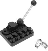 Ring Bending Tool Set, Metalen Draagbare Multifunctionele Handmatige Sieraden Ring Oorbel Buigmachine Professionele Ring Bender Maker Sieraden Maken Gereedschap