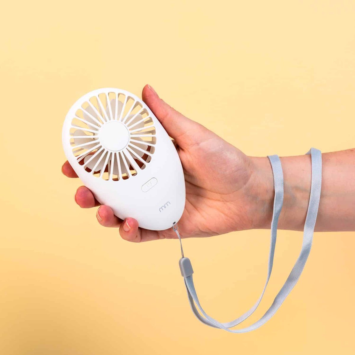 MikaMax Handventilator – Mini Oplaadbare Ventilator –  Compact formaat - Draadloos - 2 Windsnelheden — afbeelding 6