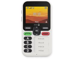 Doro Leva X10 mobiel met 4 geheugentoetsen. Hulpmiddel voor slechtzienden