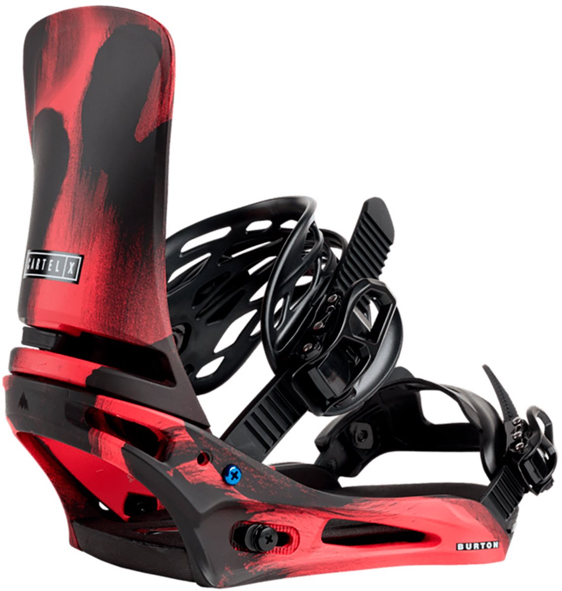Burton Cartel X Snowboardbindingen Rood M Man