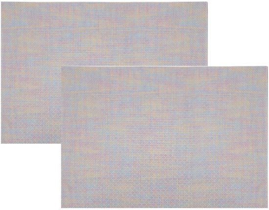 Artoid Mode Kerstplacemats, 4 stuks, groen, bomen, sneeuwvlokken, vrolijk kerstfeest, 30 x 45 cm, wasbaar, voor de winter, keuken, feestdecoratie