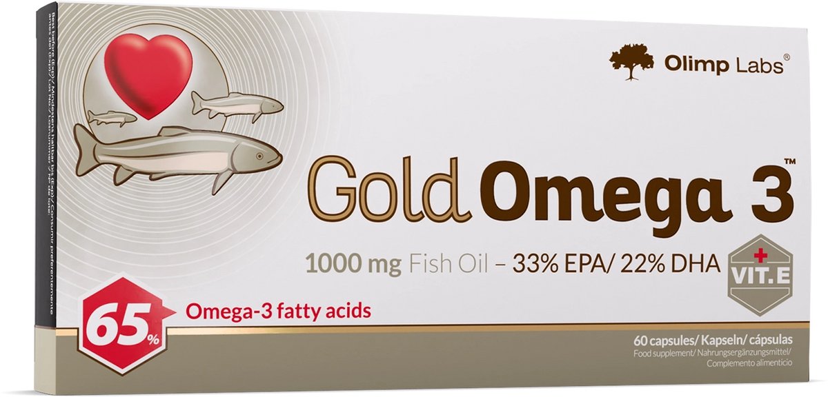 Gold Omega 3 60caps 1000 mg
