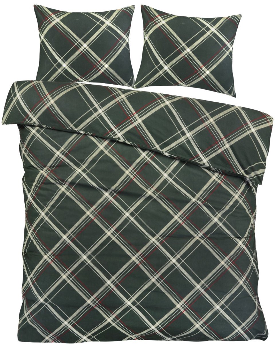 Day Dream Serfaus Dekbedovertrek - Tweepersoons - 200x200/220 cm - Groen