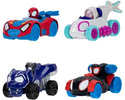 Spidey and His Amazing Friends Metal Vehicles 4-Pack