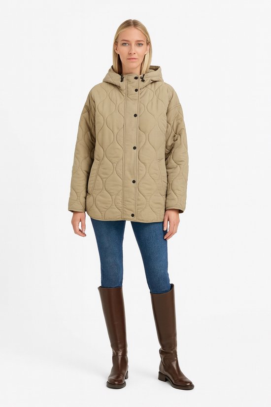 Vila Dames Vikante Quilted L/S Coat-Noos gewatteerde jas - Vergelijk
