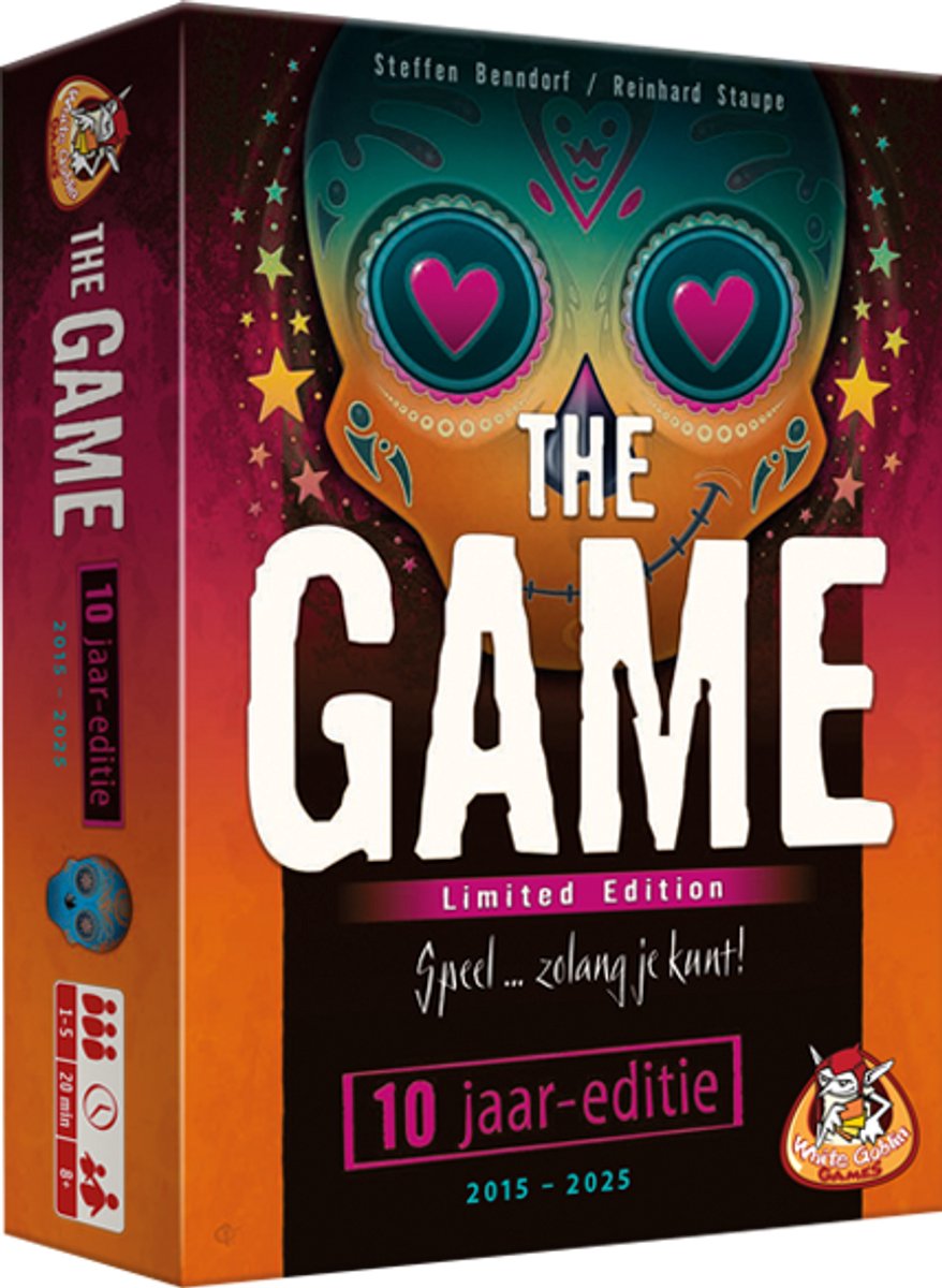 White Goblin Games - The Game - Jubileumeditie - Kaartspel - 1 tot 5 spelers - 20 minuten - Vanaf 8 jaar - Speciale jubileumeditie