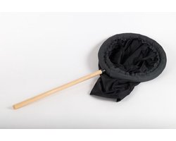 Zwart vangnet met foamrand – Veilig vogels vangen - Vangnet zwart 30 cm met foamrand - Vangnetten - Benodigdheden - Overig