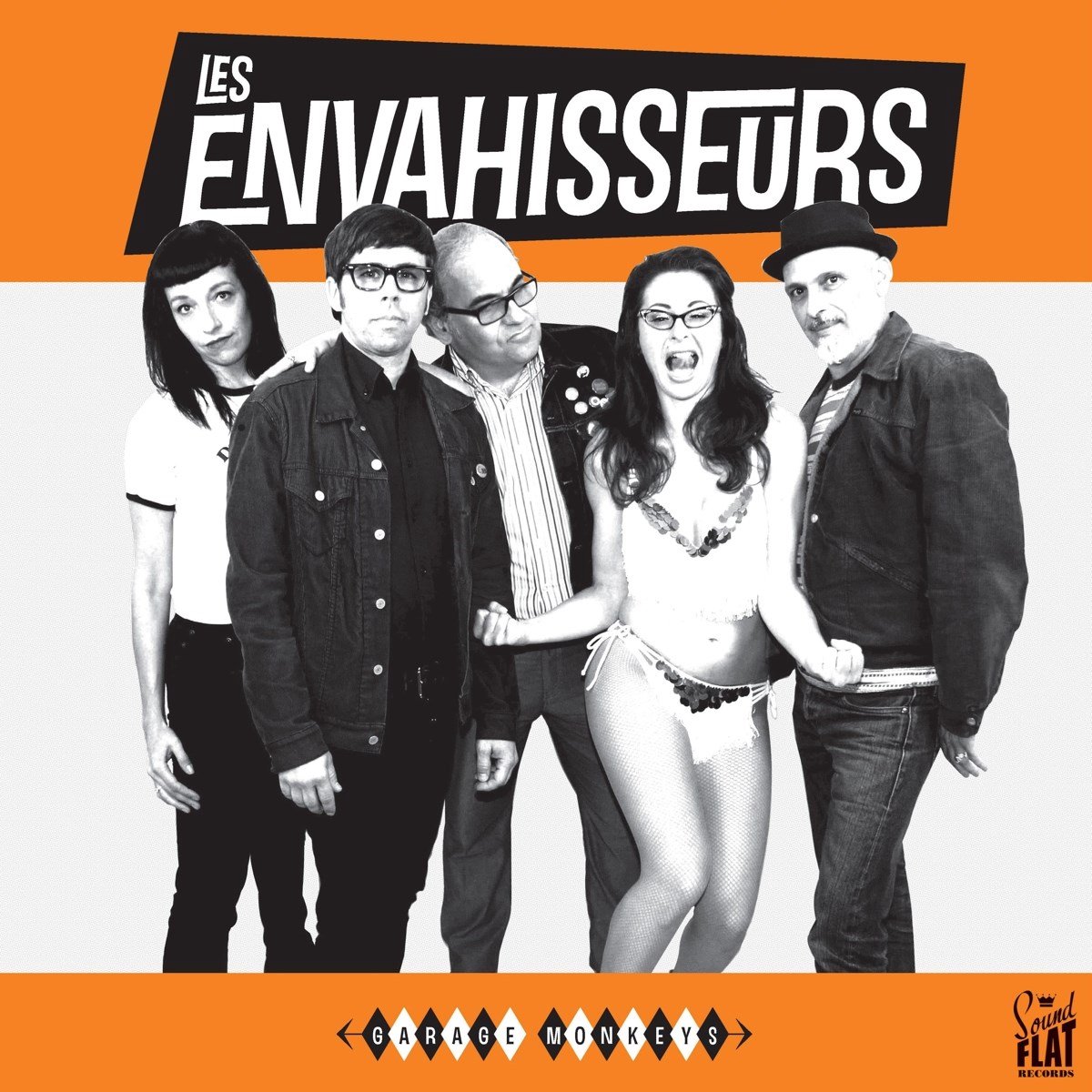 Les Envahisseurs - Garage Monkeys (LP)