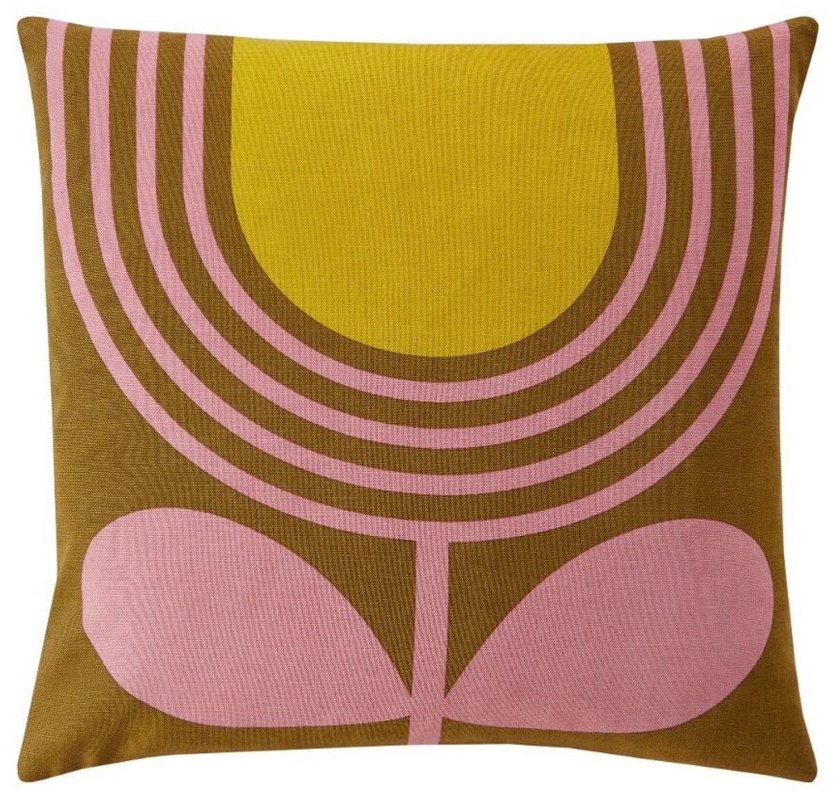 Orla Kiely Striped Tulip Pink sierkussen - 45x45 cm
