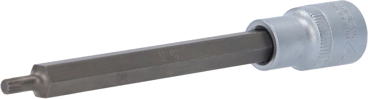 BRILLIANT TOOLS 1/2" veelzahn-bit-dop 140 mm lang M5 - BT022950