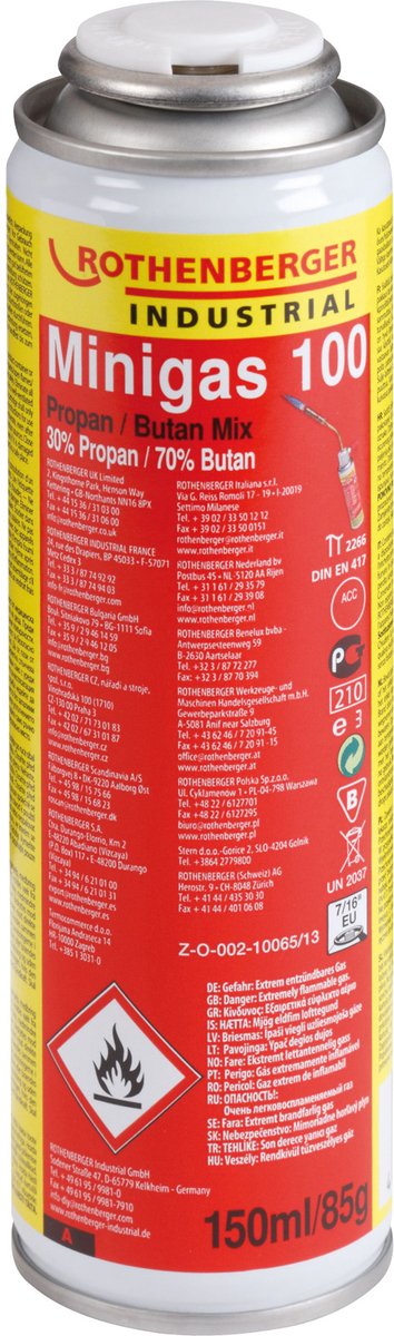 ROTHENBERGER Industrial Minigas 100 150 ml - 35504