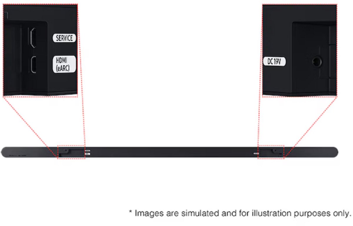 Samsung HW-S800D/EN - Soundbar - 3.1.2 - Draadloos - Zwart – foto 7