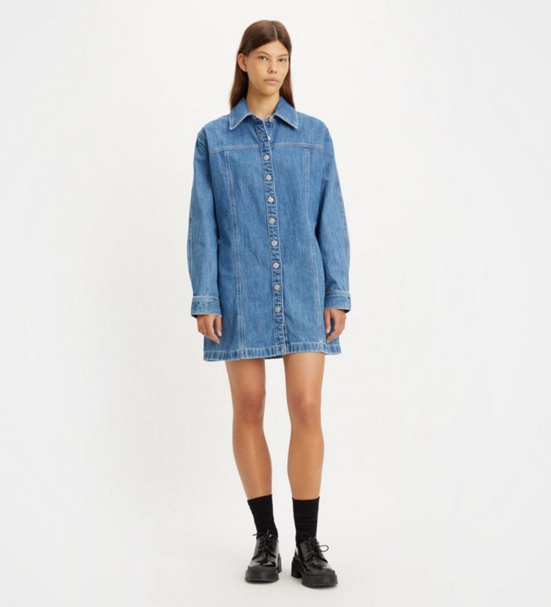Levi´s ® Shay Jurk XS Vrouw Blauw