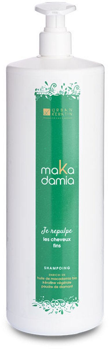 Shampoing cheveux fins Je repulpe maKadamia